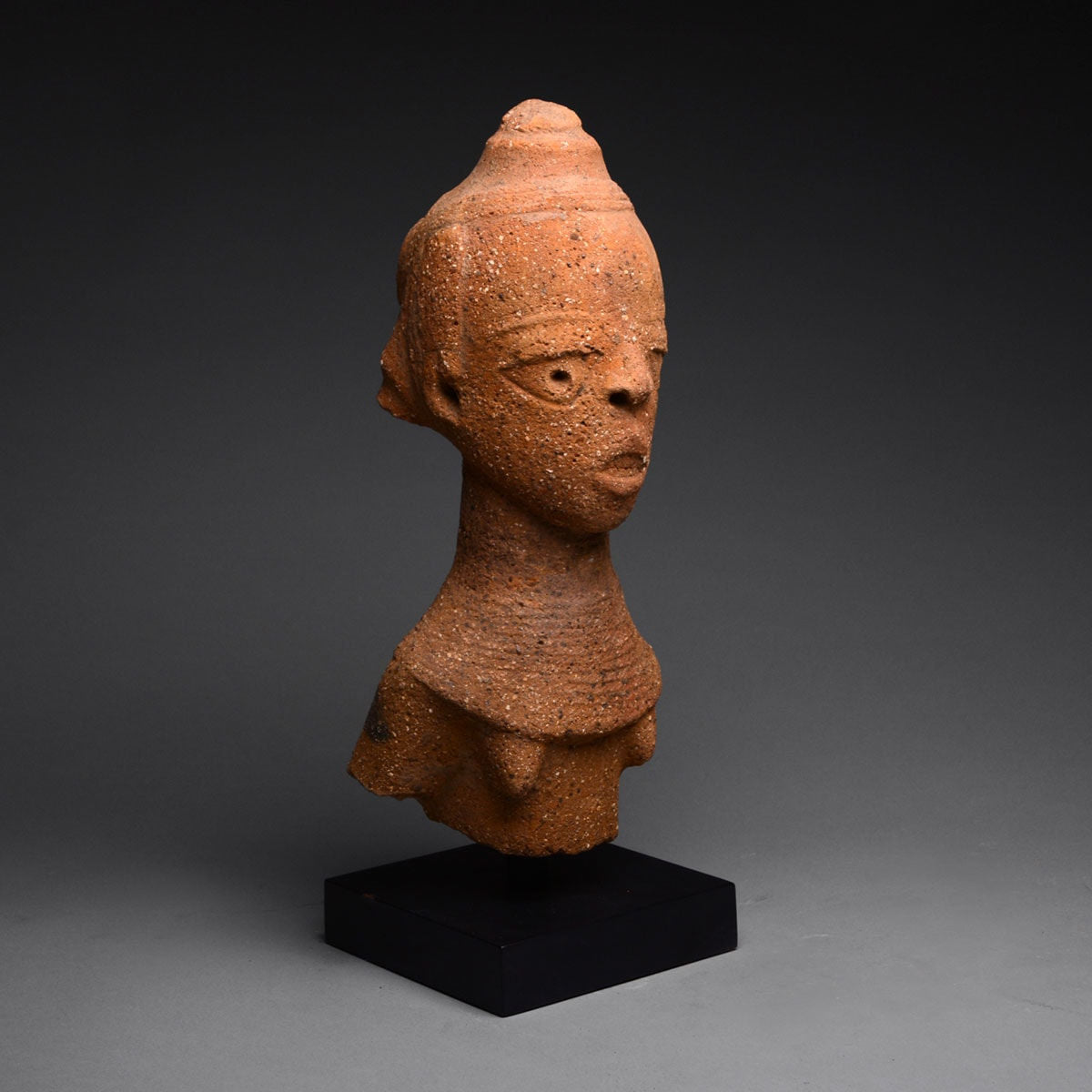 Ancient Nok Terracotta Female Bust – Nigeria, circa 500 BCE – 200 CE
