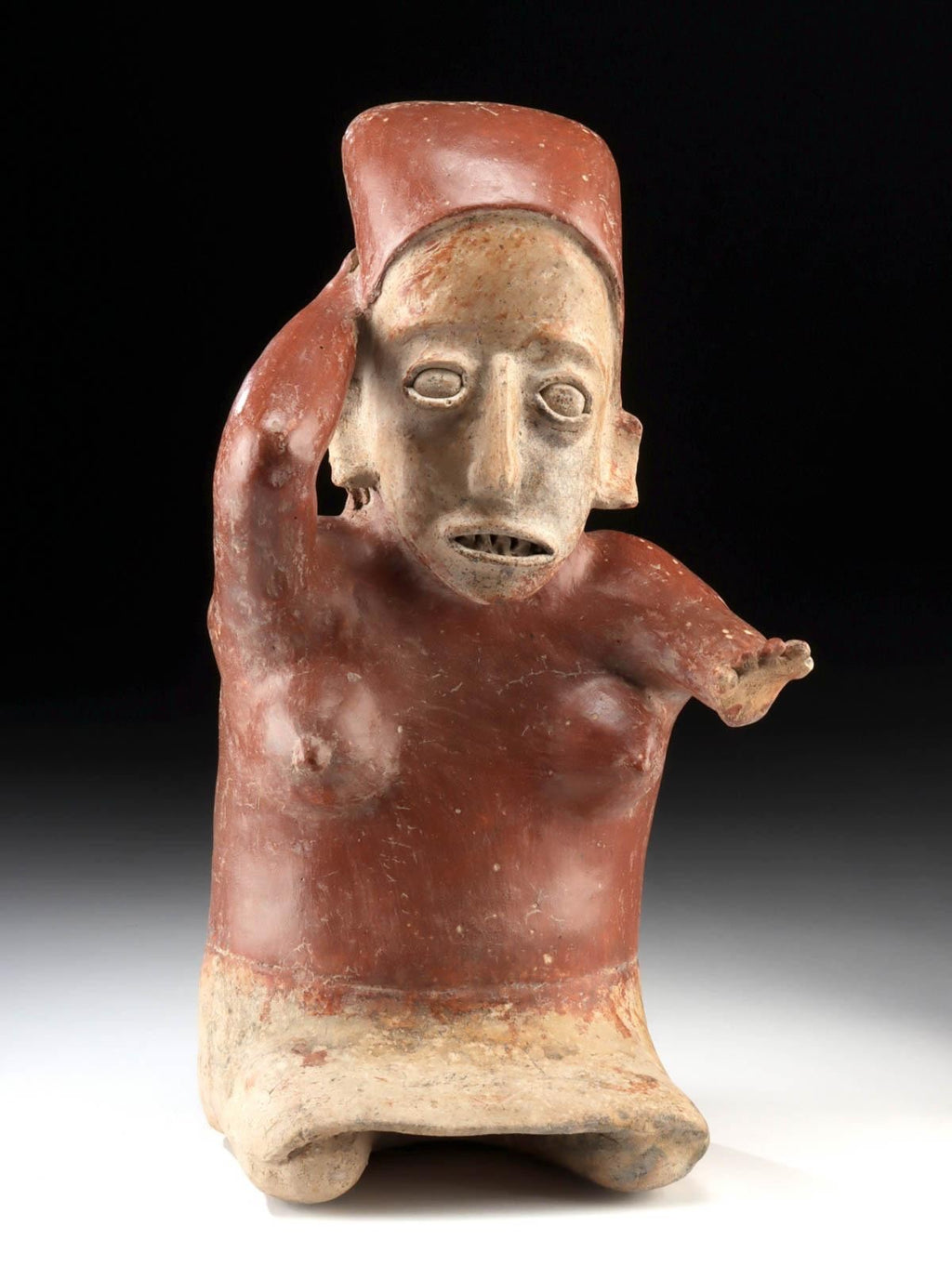 Seated Female Figure – Ameca-Etzatlán Style – West Mexico, circa 100 BCE – 300 CE