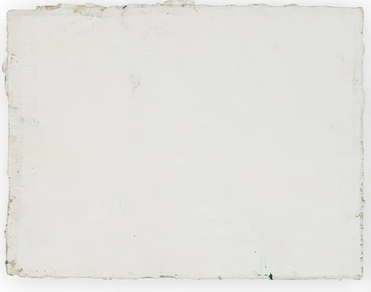 Laddie John Dill – Untitled, 2008. Pigmented Cement and Acrylic on Handmade Paper (II)