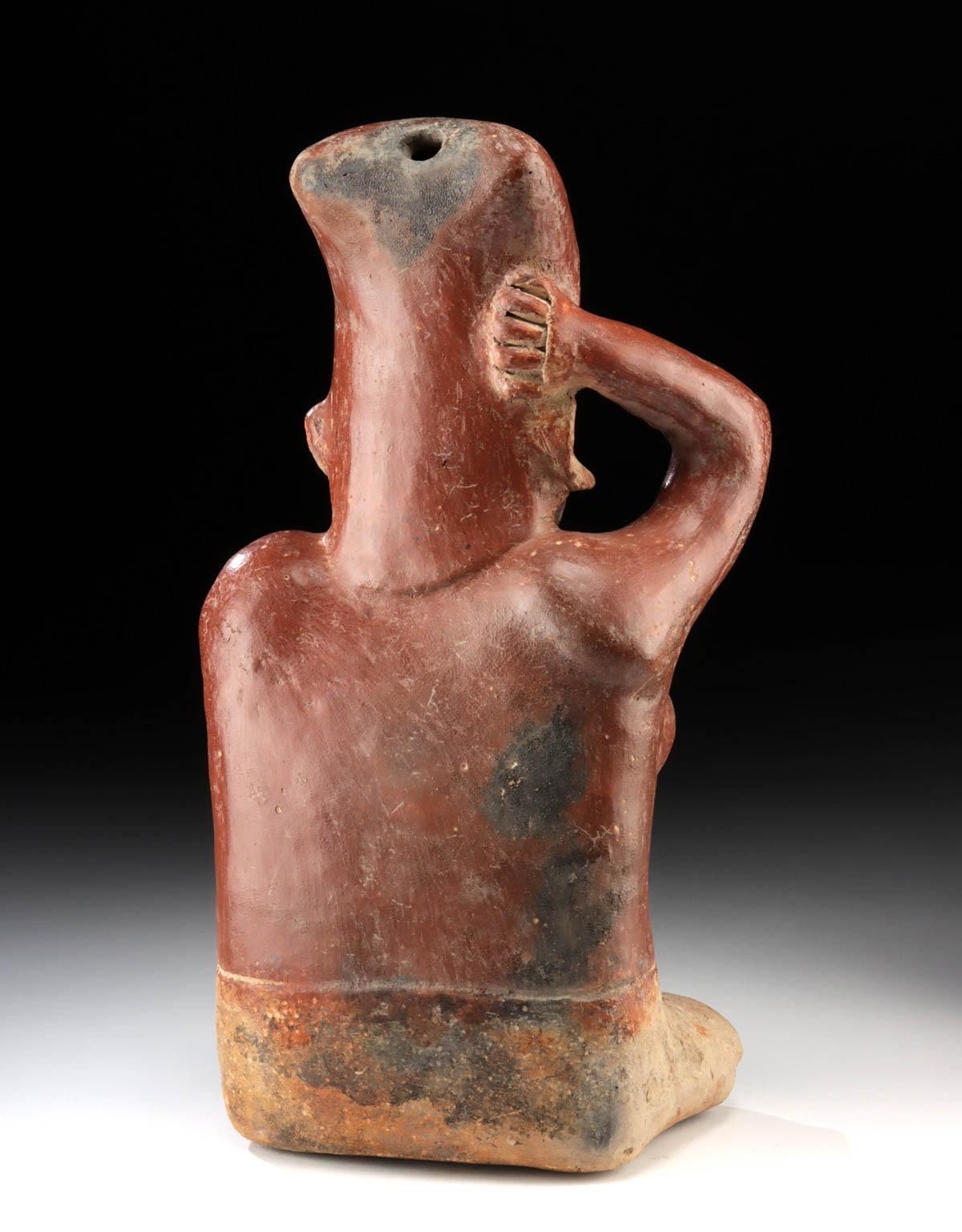 Seated Female Figure – Ameca-Etzatlán Style – West Mexico, circa 100 BCE – 300 CE