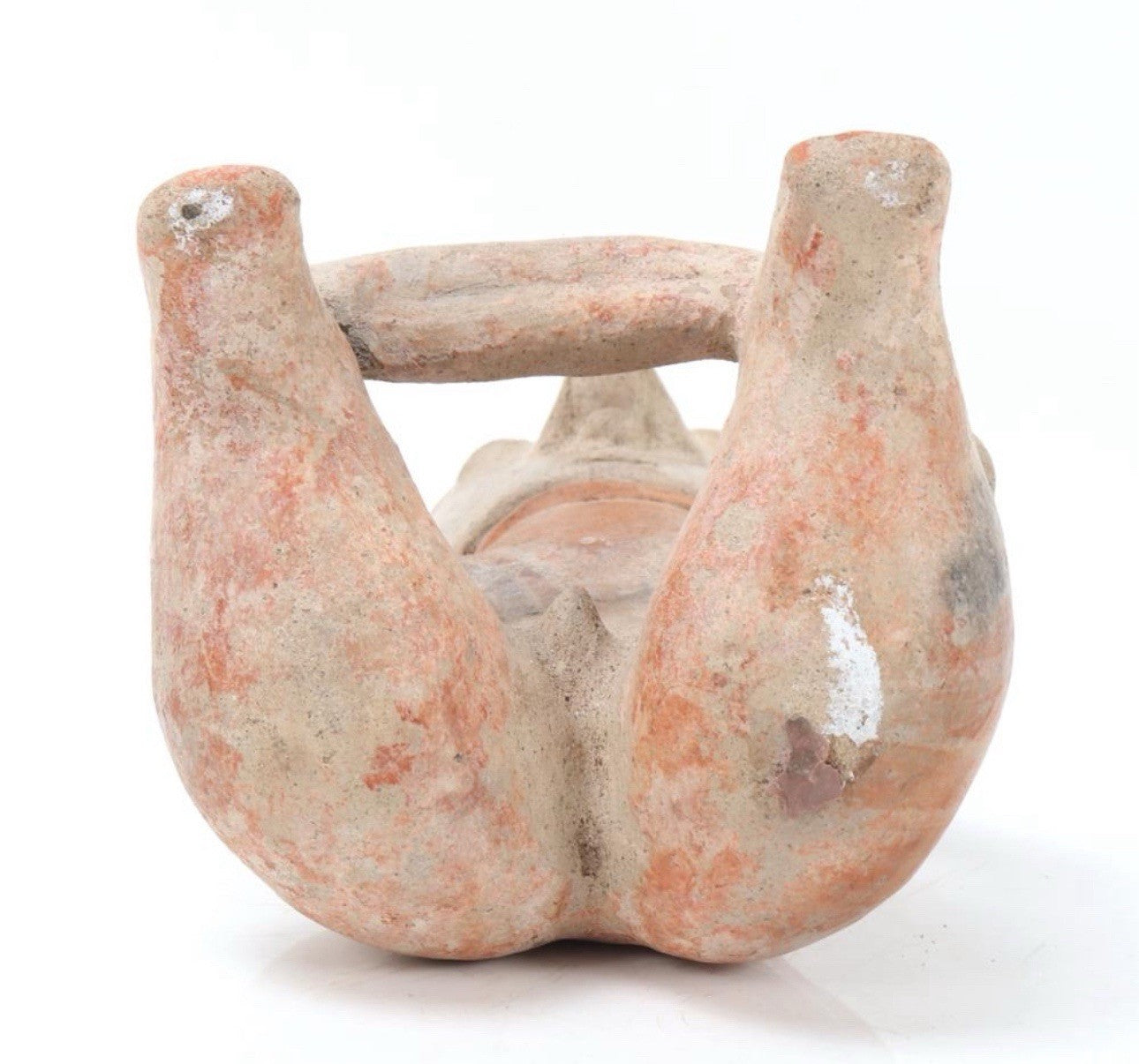Pre-Columbian Nayarit Chinesco Seated Male Figure – West Mexico, circa 100 BCE – 250 CE