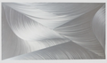 Laddie John Dill – Abstract Composition, 2008. Textured Aviation Aluminum Panel