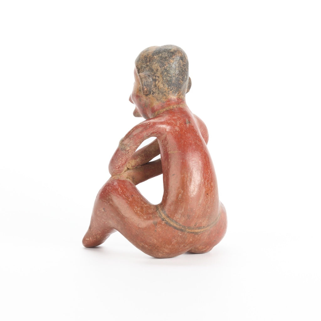 Pre-Columbian Nayarit Chinesco Seated Female Figure – West Mexico, circa 200 BCE – 500 CE