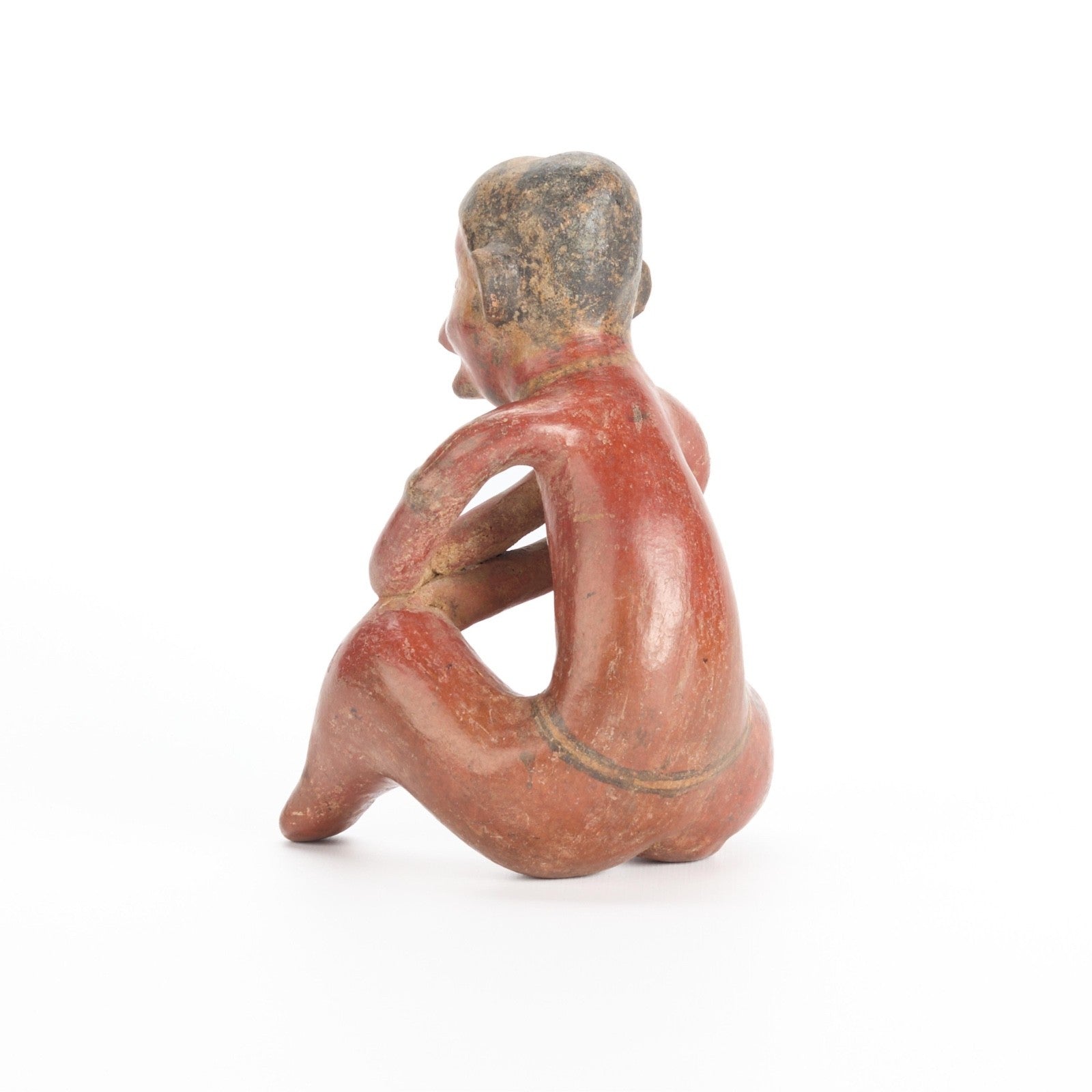 Pre-Columbian Nayarit Chinesco Seated Female Figure – West Mexico, circa 200 BCE – 500 CE