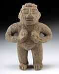 Pre-Columbian Basalt Female Fertility Figure – Costa Rica, Atlantic Watershed, Circa 700–1000 CE