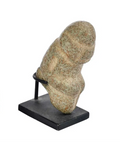 Mezcala Seated Stone Figure – Pre-Columbian Mesoamerica, Circa 700–200 BCE