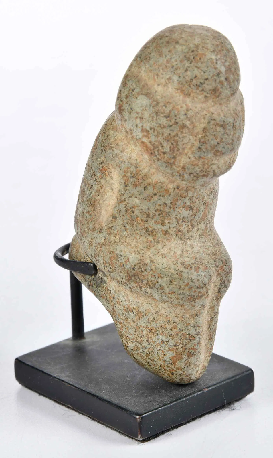 Mezcala Seated Stone Figure – Pre-Columbian Mesoamerica, Circa 700–200 BCE