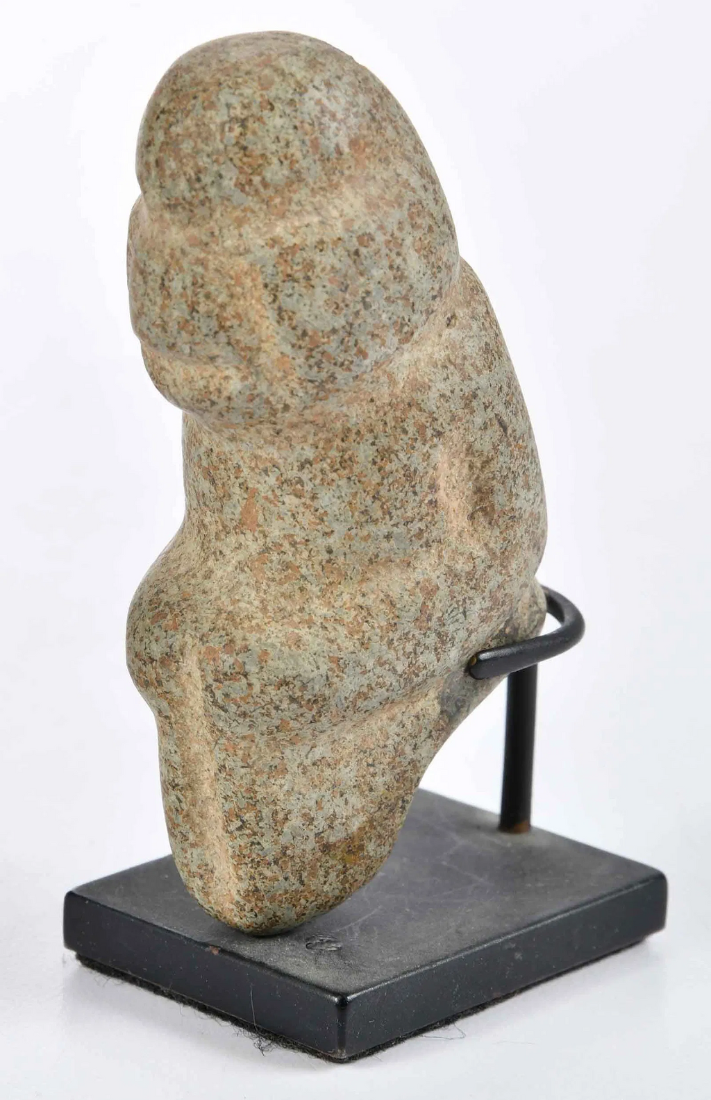 Mezcala Seated Stone Figure – Pre-Columbian Mesoamerica, Circa 700–200 BCE