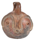 Ancient Pre-Columbian Vicús Ceramic Owl Jar – Peru, ca. 100–500 CE
