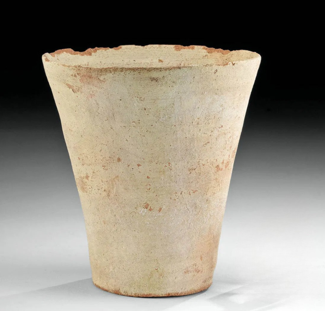 Chancay Culture Ceremonial Kero Drinking Vessel – Central Coast Peru, Circa 800–1200 CE