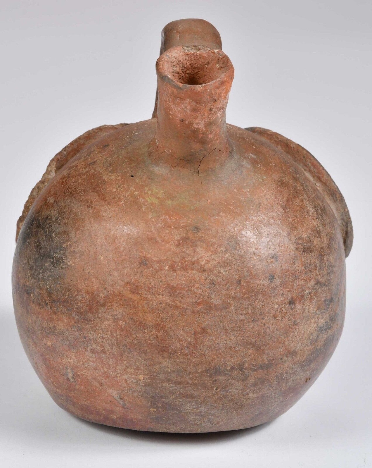 Ancient Pre-Columbian Vicús Ceramic Owl Jar – Peru, ca. 100–500 CE