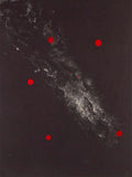 Ed Moses – Red Dots, 1997. Signed & Numbered Color Etching, Edition 16/18