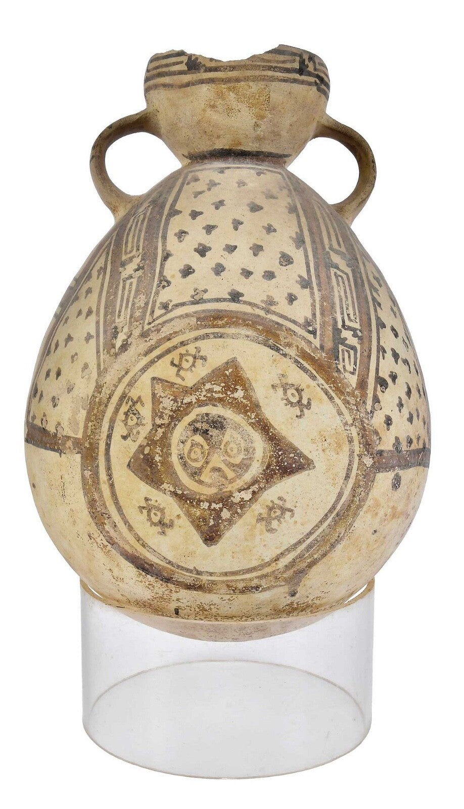 Chancay Painted Ovoid Amphora – Coastal Peru, Circa 1100–1400 CE