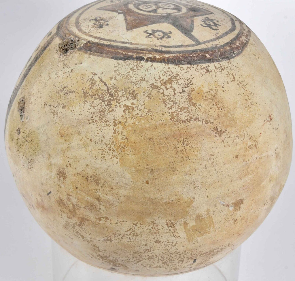 Chancay Painted Ovoid Amphora – Coastal Peru, Circa 1100–1400 CE