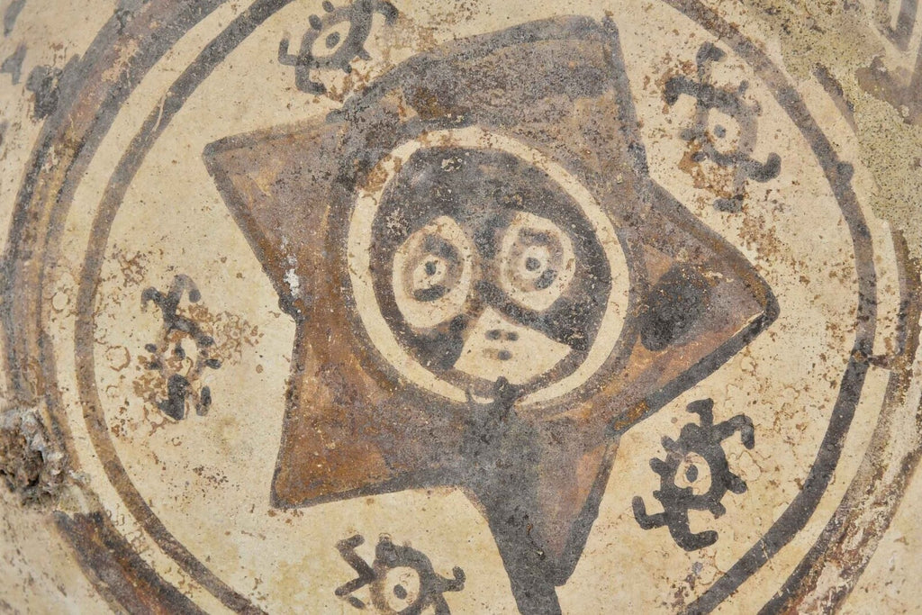 Chancay Painted Ovoid Amphora – Coastal Peru, Circa 1100–1400 CE