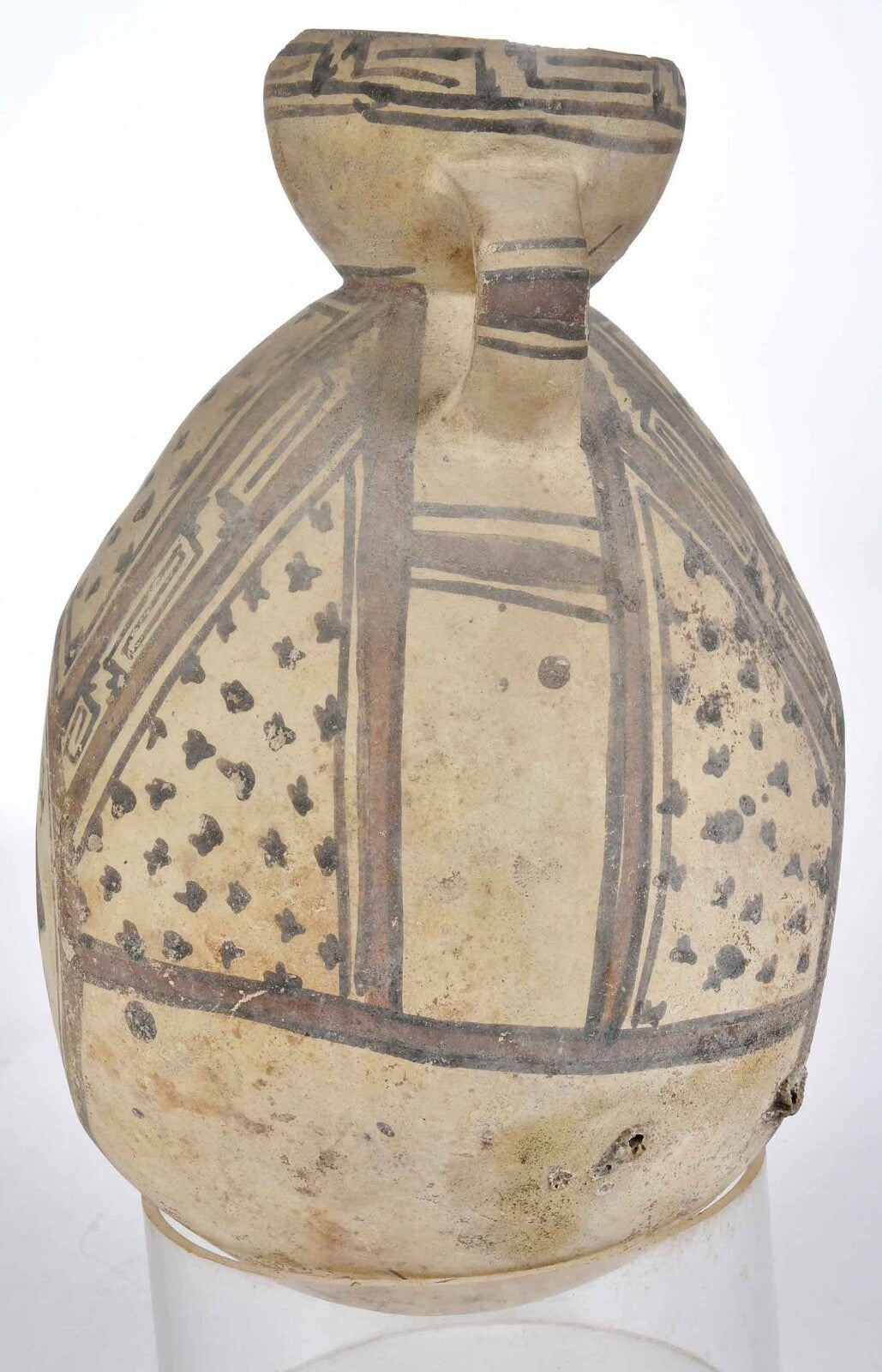 Chancay Painted Ovoid Amphora – Coastal Peru, Circa 1100–1400 CE