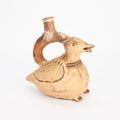 Moche Avian Stirrup Vessel – Nesting Bird Terracotta, North Coast Peru, Circa 100–800 CE