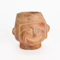Moche Portrait Cup Vessel – Terracotta, North Coast Peru, Circa 400–800 CE