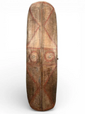 Papua New Guinea Mendi War Shield – Southern Highlands Tribal Shield – 51 in