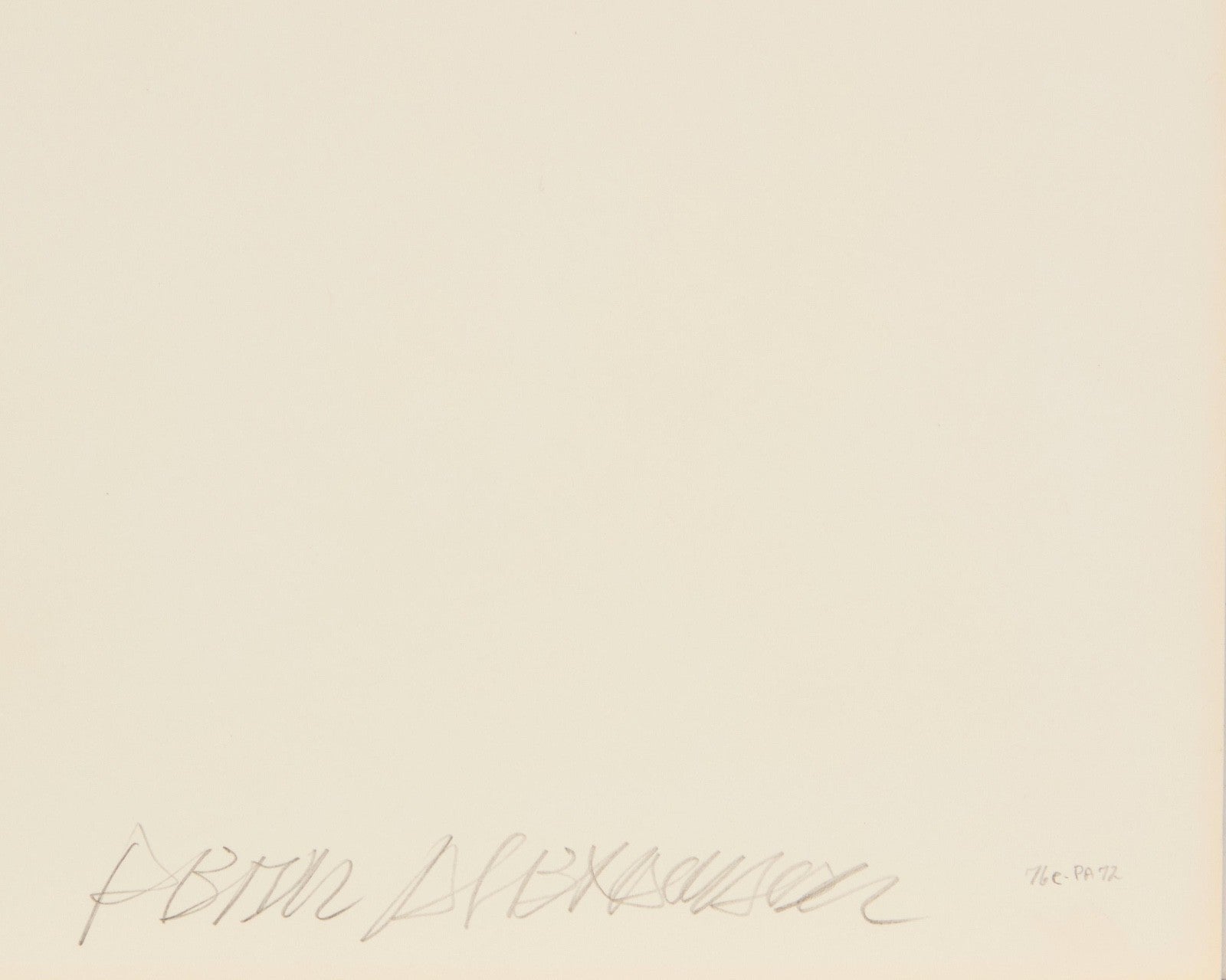 Peter Alexander - Anacin I, 1972 (B.A.T. Impression)