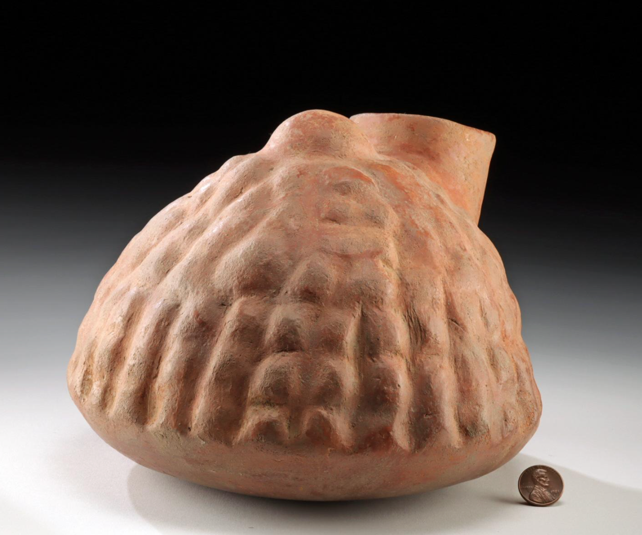 Cherimoya Effigy Vessel – circa 300 BCE – 300 CE