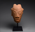 Large Ancient Nok Terracotta Head of a Woman – Classical Jemaa Style – Nigeria, circa 900 BCE – 200 CE
