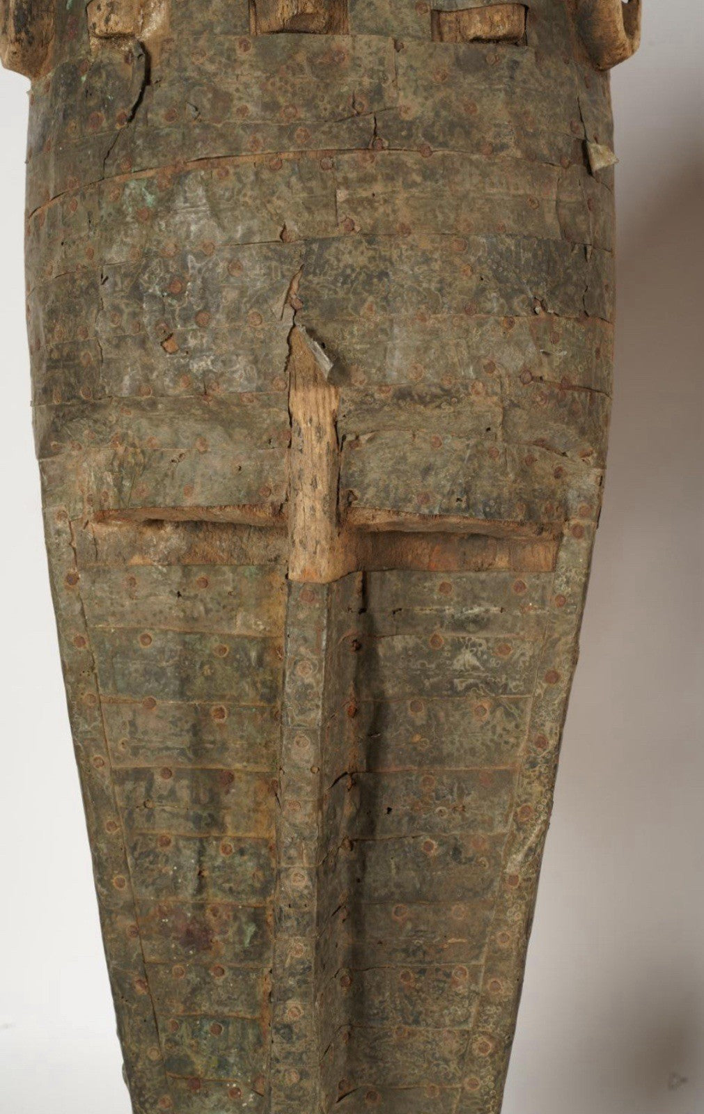 Marka Brass-Clad Ceremonial Mask – Mali, West Africa – Hardwood & Hammered Brass