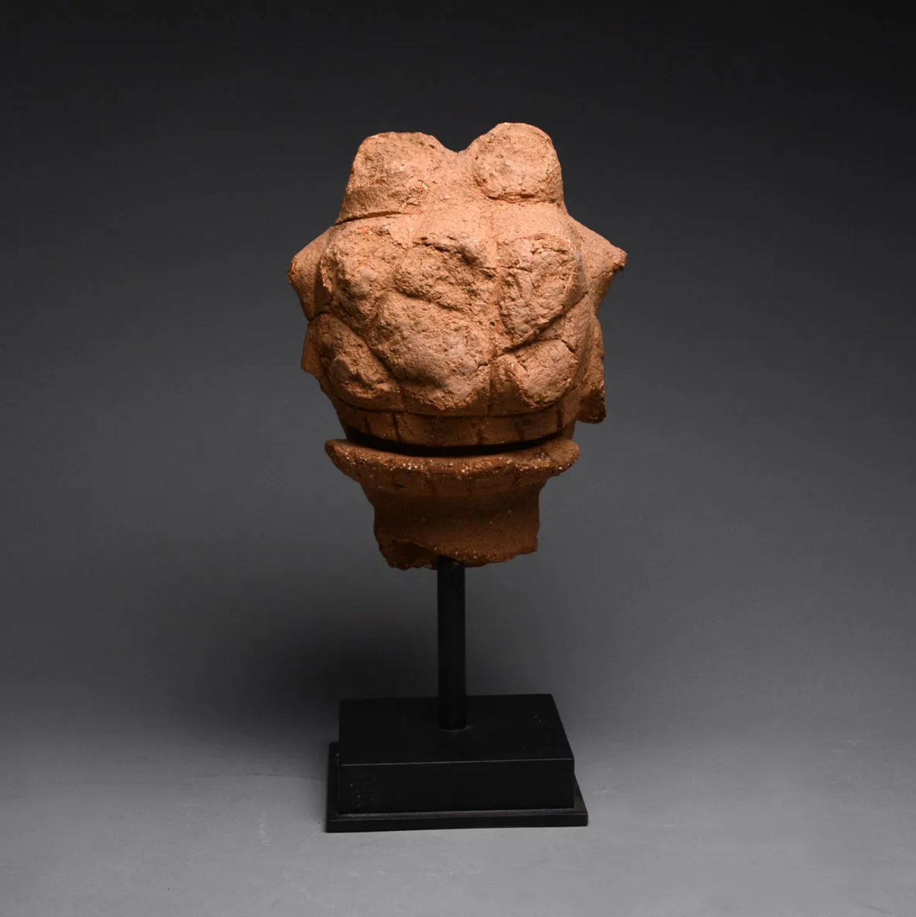 Large Ancient Nok Terracotta Head of a Woman – Classical Jemaa Style – Nigeria, circa 900 BCE – 200 CE