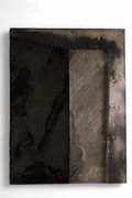 Laddie John Dill – Untitled, 1977. Cement, Polymer, and Wood Wall Sculpture